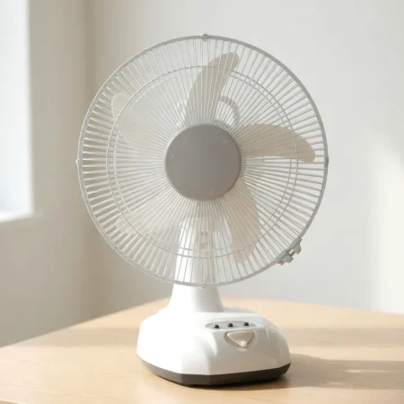 Charger Table Fan